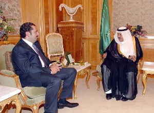 Prince Naif Bin Abdulaziz Receives Al-Hariri