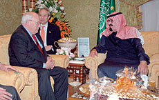 US Vice President Dick Cheney in Riyadh