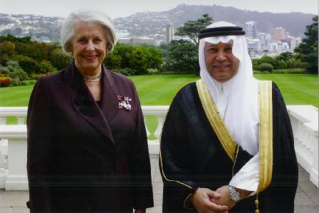 Saudi Ambassador presented his credentials to New Zealand's Governor General