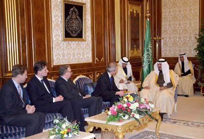 Crown Prince meets with Conservative MPs